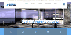 Desktop Screenshot of hayalcambalkon.com